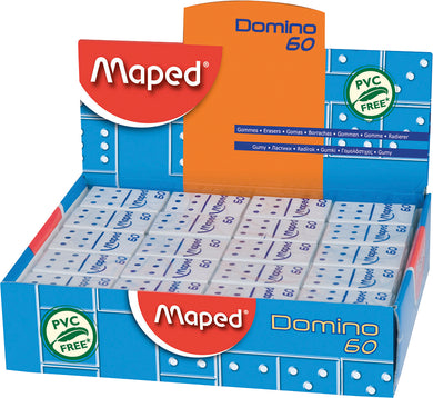 Radierer Maped Domino 60 PVC frei
